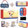 Kuitmor Kit Accessori per Switch OLED: Custodia Trasporto, Custodia Protettiva, Portaschede, Pellicola Protettiva, Supporto, Cuscinetti Joystick e Altro (11 in 1)