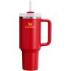 Stanley Quencher H2.0 FlowState - Bicchiere termico sottovuoto in acciaio inox con coperchio e cannuccia, per acqua, tè freddo o caffè, frullati e altro, peperoncino, 1,18 l