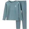 Generic Set Caldo per Bambini Autunno e Inverno Plus Pile in Pile per Bambini Grandi a Maniche Lunghe per Ragazzo e Ragazza Girocollo Pigiama da Indossare a casa Pigiama 3 Anni Invernale