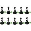 BEITESI Supporto per posizionamento laser Supporto per modulo laser Supporto laser Supporto di posizionamento regolabile a 360 gradi Supporto per moduli laser (12 mm)(10pack)