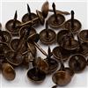 KOMBI 1000 pz. Bullette Ottone Bronzato Chiodi Tappezzeria Borchie Decorative Ottonata Testa Liscia Chiodo da 9mm Mobili Sedie Divani Fissaggio Rivetto effetto vintage