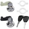 Twowinds Kit Cilindro Serratura Compatibile con Renault Megane, Clio | Compatibile con Renault Scenic I (1996-2003), Clio II (1998-2005), Thalia (1998-2005)
