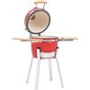 vidaXL Griglia Barbecue Kamado Affumicatore in Ceramica 76 cm