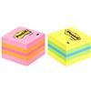 Post-It 3M Post-it 51 x 51mm (400) & Mini Cubo 51mmx51mm, 400 Pezzi