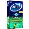 AKUEL Endurance Time control (8 pezzi) | preservativo ritardante, compatibile con nostri lubrificante