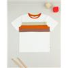 Prénatal T-shirt bimbo bianca righe righe