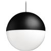 Flos - Sospensione String Light - Nero - alluminio verniciato - Designer Michael Anastassiades