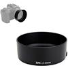 JJC ES-65B paraluce a baionetta per Canon RF 50 mm F1.8 STM con fotocamera EOS R R5 R6 RP Ra, ricambio per paraluce Canon ES-65B
