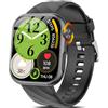 Marsyu 2025 ECG Orologio Intelligente Uomo con 𝐆li𝐜𝐞𝐦𝐢𝐚/Acido Urico/HRV/Pressione Sanguigna/Sonno/BMI/Temperatura Corporea/Emozioni/Fatica,1,97AMOLED Salute Smartwatch Activity Tracker per Android iOS