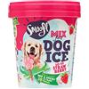 Smoofl Premium Dog Snacks: gelato per cani come spuntino e raffreddamento in estate e come trattamento sano con effetto rinfrescante, al gusto di fragola