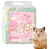 Generico Lettiera Per Criceti, Lettiera In Carta Morbida Naturale Per Piccoli Animali, Lettiera Traspirante Per Gabbia Per Criceti, Lettiera Di Carta Assorbente Per Conigli, Riempitrice Multiuso Per Cuccia