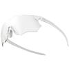 ROCKBROS Occhiali Ciclismo Fotocromatiche Uomo, Occhiali da Sole da Donna Sportivi, Protezione UV400, Senza Montatura, Regolabile Leggero Antiscivolo, per Bici MTB Corsa Pesca Guida, Bianco