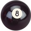 Premiergames Classic Palla da biliardo Nr. 8, Colore Nero, Diametro 57,2 mm