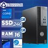 Dell Pc Fisso Computer Desktop Dell 3420 SFF i7 RAM 16GB SSD 240GB W11 Ricondizionato