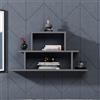 Hanah Home Pasific, melammina, Grigio, Taglia Unica