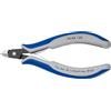 KNIPEX Tronchese laterale di precisione per elettronica, 79 02 120 | con impugnature multicomponente 120 mm