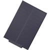 Hominas Tappetino Scolapiatti in Silicone, 39 × 25 cm Tappetino di Essiccazione Gomma Rigata Gocciolatoio per Lavello Tovaglietta, Grigio Scuro