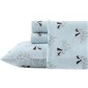 Eddie Bauer Dog Friends Flannel Sheet Set, Dog Friends, King