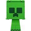 Mattel Minecraft - Flippin Figs Creeper + Creeper Caricato, personaggi 2 in 1 da 10 cm, action figures intercambiabili con design pixelato del videogioco, giocattolo per bambini, 6+ anni, HTL46