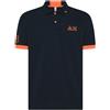 SUN 68 POLO MACRO LOGO FLUO