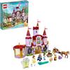 LEGO Disney La Principessa Belle e il Castello della Bestia Regalo di Natale ...