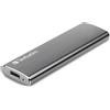 Verbatim SSD Vx500 - 120 GB - Space Gray - 29 g - SSD esterno - SSD USB 3.0 - SSD esterno leggero - per Windows e Mac OS X - unità portatile - USB-C - memoria flash ad alta velocità