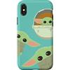 Star Wars The Mandalorian Grogu Triple Threat Azzurro Custodia per iPhone X/XS