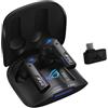 ASUS ROG Cetra True Wireless Speednova Cuffie Gaming Senza Fili, Tecnologia Wireless ROG SpeedNova, Audio 24 bit 96 kHz, Microfoni IA a Conduzione Ossea, ANC, Fino a 46 Ore di Autonomia, Nero