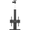 Maclean Staffa elettrica di estensione da soffitto per TV, 32''-55'', VESA 400x400, max 50kg, Altezza regolabile, Telecomando, MC-976