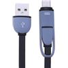 Jetfon Cavo USB 2 in 1 Micro-USB e Tipo C 1m