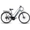 EMG E-Bike Queen 28P 28"" 13Ah 80Km Batteria integrata Grigia"