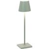 ZAFFERANO LAMPADA DA TAVOLO POLDINA PRO MICRO VERDE SALVIA