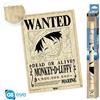 GB EYE One Piece Poster Pergamena Wanted Luffy Abystyle