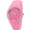 TONSHEN Unisex Minimalismo Fashion Casual Analogico Quarzo Orologio 12 Colori Gomma Orologi da Polso da Uomo Donna (Rosa)
