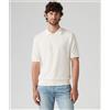 LEVI'S ® Levi's® Polo Felpata Misto Lino Bianco Uomo