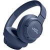 JBL TUNE 720BT Cuffie Over-Ear Bluetooth Wireless, Pieghevoli e Leggere, Microfono e Comandi su Padiglione con Voice Aware, JBL Pure Bass, Connessione Multipoint, fino a 76 ore di Autonomia, Blu