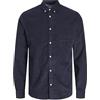 JACK & JONES Jjeclassic Cord Shirt Ls Sn Camicia, Blazer Blu Marine, S Uomo