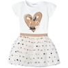 Mayoral Compl.Gonna Tulle per Bambine e Ragazze Ecrù 7 Anni (122cm)