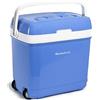 MELCHIONI FAMILY FRIGORIFERO PORTATILE MELCHIONI FAMILY CONSERVO 30, Capacità netta totale 27 l, Rumorosità: 50 dB(A), Dimensioni: L 45,8 cm A 48 P 31,5 cm, Azzurro, Classe F
