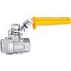 CALEFFI Valvola a sfera per impianti Solar in acciaio inox AISI 304 D1 Caleffi 240600 [08021000]