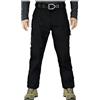 Generico Pantaloni Cargo Mimetici da Uomo, vestibilità Comoda Pantaloni da Lavoro per Uomo Estivi Pantaloni Tattici da Combattimento Pantaloni da Esterno in Cotone Multitasche Coulisse Pantalone Casual