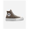 Converse Chuck Taylor All Star Lift High Canvas W - Scarpe Sneakers - Donna - Grigio