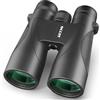 occer Binocolo per bird watching, 12 x 50, per adulti, HD, ad alta potenza, con visione chiara, facile messa a fuoco, con lungo raggio, per caccia, escursionismo, viaggi, crociera, concerti, osservazione