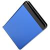 ANGGREK 8Tb Hard Disk Esterno Rigido, Mobile Usb3.0 Portatile 2.5In Ssd/Hdd Sata Alluminio Lega Enclosure 8Tb (Blu)