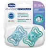 CHICCO (ARTSANA SPA) CH SUCCH LIGHT AZZ SIL16-36 2P