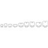 Oceansouth Protezione grigia passouomo Lewmar Low profile 40 - 1 PZ - 19.347.06 - 1934706