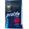 PROLIFE 7 kg Prolife Smart Alimento Cibo Secco Crocchette Croccantini di Mantenimento per Cani Adulti di Taglia Piccola Toys Mini con Manzo e Riso No Gluten