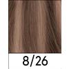 Sohair Hair Extension Hair Extension Cheratina Capelli Naturali Sohair Remy\'s 2002M Lisci 40/45cm - 25 ciocche 8/26 - Castano/Biondo Chiaro Dorato