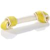 MACED Osso da masticare annodato bianco agnello 16cm