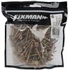 Fixman Viti avanzate Goldstar, Oro, 5.0 x 50mm, Set di 200 Pezzi (761196)